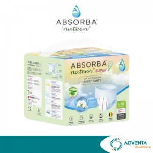 Absorba - Nateen Super Adult Pull Up Pants (10pcs/bag)