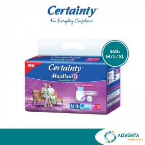 Certainty - MaxPants Diaper (M/L/XL) Certainty - MaxPants Diaper (M/L/XL)