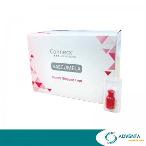 Connecx - Combi-Stopper red (100pcs/box) Connecx - Combi-Stopper red (100pcs/box)