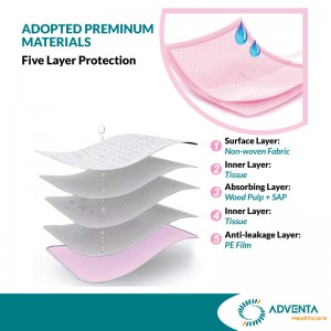 Connecx - Incomecx Underpad, Disposable 5ply Underpad with SAP (10pcs/pack) Connecx - Incomecx Underpad, Disposable 5ply Underpad with SAP (10pcs/pack)