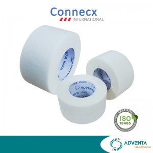 Connecx - Non-woven surgical tape, waved coating 12.5mm x9.2m, 25mm x 9.2m