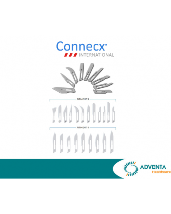 Connecx - Surgimecx surgical blade carbon steel (50pcs/boxes)