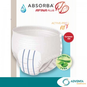 Absorba Afina Plus, Adult Pants M,L,XL (8bags/ctn) Absorba Afina Plus, Adult Pants M,L,XL (8bags/ctn)