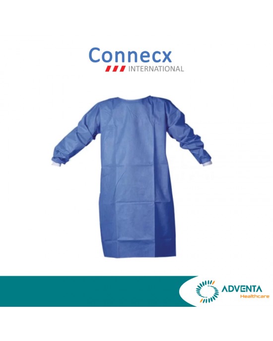 Connecx - Reinforced SMS Surgical Gown 45gsm, Sterile 