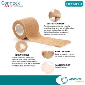 Connecx - Self Adhesive Bandage, Non Woven Material Connecx - Self Adhesive Bandage, Non Woven Material