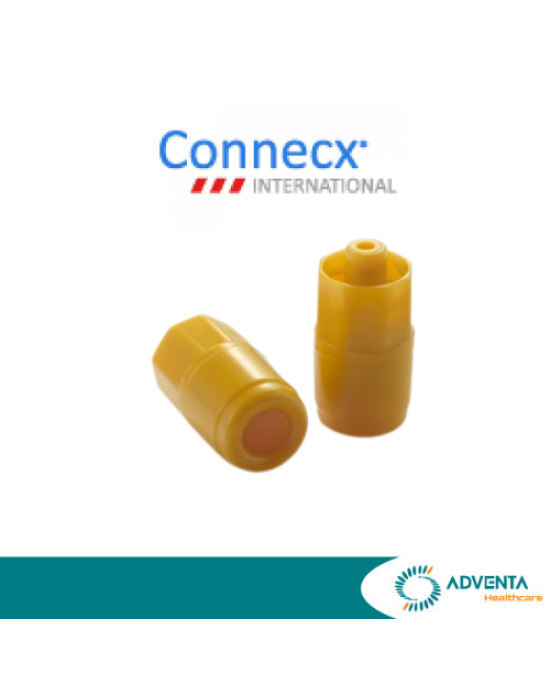 Connecx - Yellow Instopper Heparin Cap (100pcs/box) - Connecx