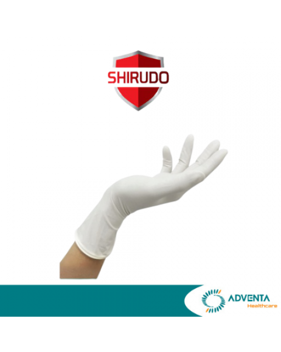 Shirudo - Puresafe, Examination Powder Free Gloves, Natural, 6.0g (100pcs/box) - 