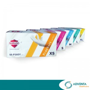 Shirudo - Puresafe, Examination Powder Free Gloves, Natural, 6.0g (100pcs/box) Shirudo - Puresafe, Examination Powder Free Gloves, Natural, 6.0g (100pcs/box)