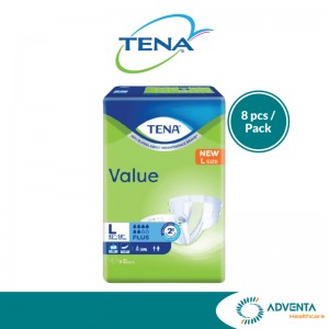 TENA - Value, size L (8pcs/bag)