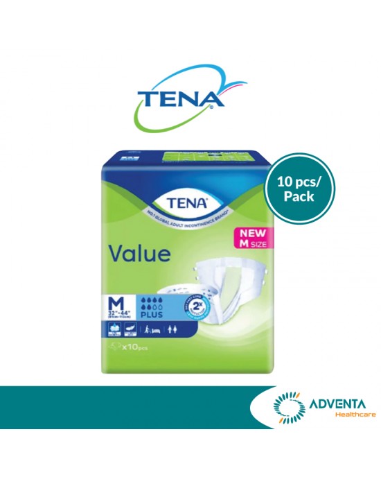 TENA - Value, size M (10pcs/bag) - TENA