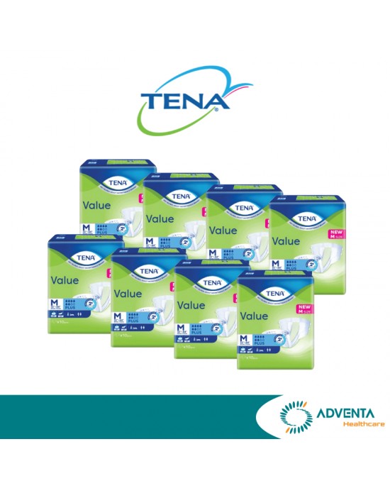 TENA - Value, size M (8bag/Ctn) - TENA