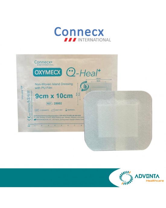 Connecx - Non Woven Island Dressing with PU Film - OxyMax