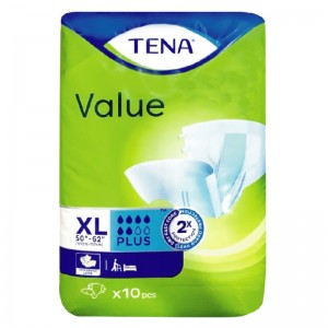TENA - Value, size XL (8bag/Ctn) TENA - Value, size XL (8bag/Ctn)