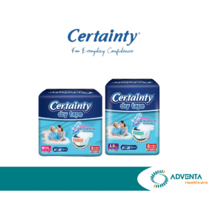 Certainty - Tape Diaper, M/L (8bag/ctn)