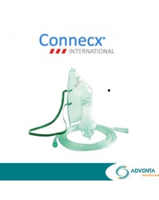 Connecx - Nebulizer Mask, 2 Meter Tubing, PVC, 1pcs/pack