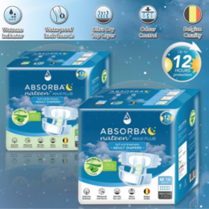 Absorba - Nateen Maxi Plus Adult Diaper (10pcs/bag)