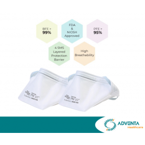 Pasture - N95 PM 10 Respiratory Surgical Face Mask (20pcs/pack) Pasture - N95 PM 10 Respiratory Surgical Face Mask (20pcs/pack)